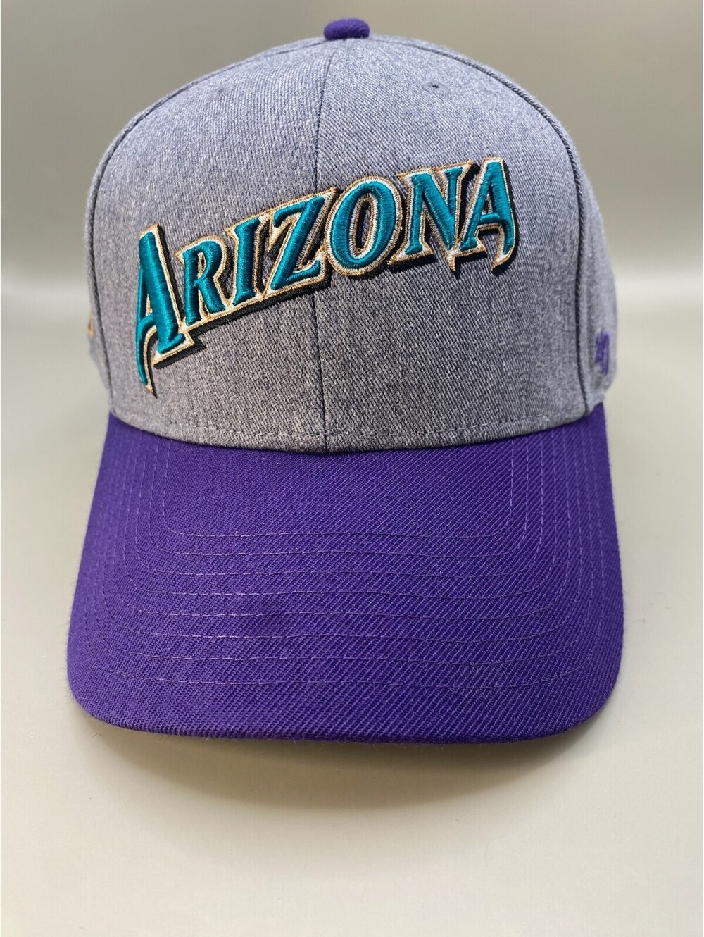 NEW Arizona Diamonbacks granite script ’47 MVP Snapback Hat